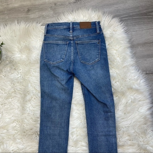 Madewell 10" High Rise Skinny Jeans Cordova‎ Wash - Picture 13 of 14